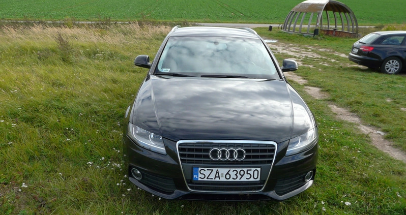Audi A4 cena 29900 przebieg: 198000, rok produkcji 2009 z Zawiercie małe 407